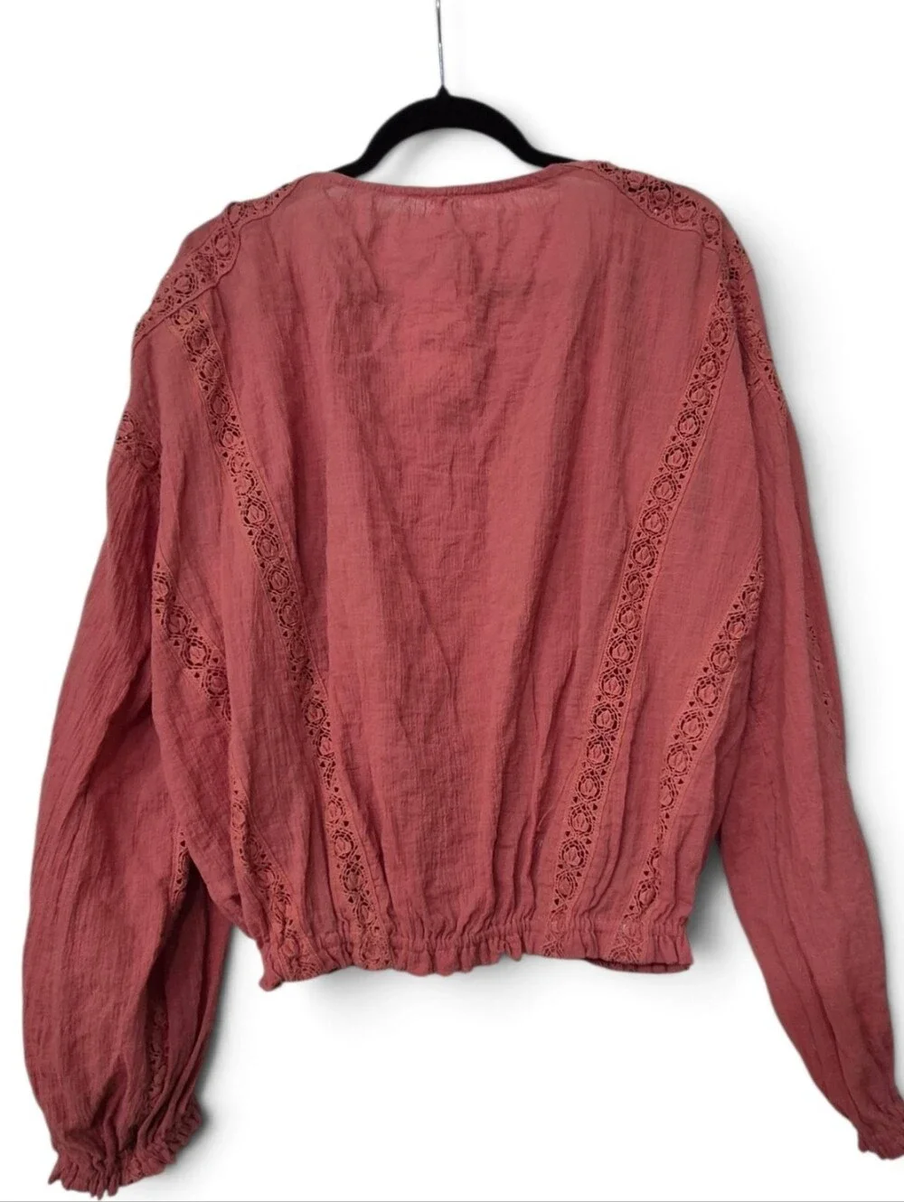 Free People NWT Maria Maria Lace Athena Blouse XS Retails  $128